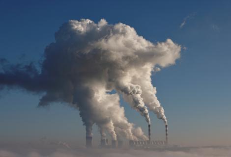 Picture of Smoke emission into the Atmosphere from Factories