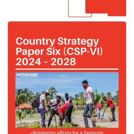 AAITG Summary of CSP VI (2024 - 2028) Cover Page