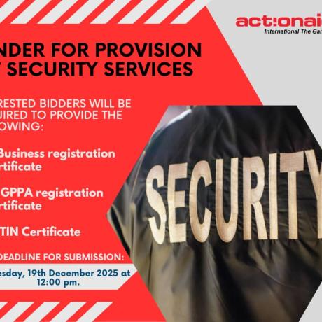 PROVISION OF SECURITY SERVICES